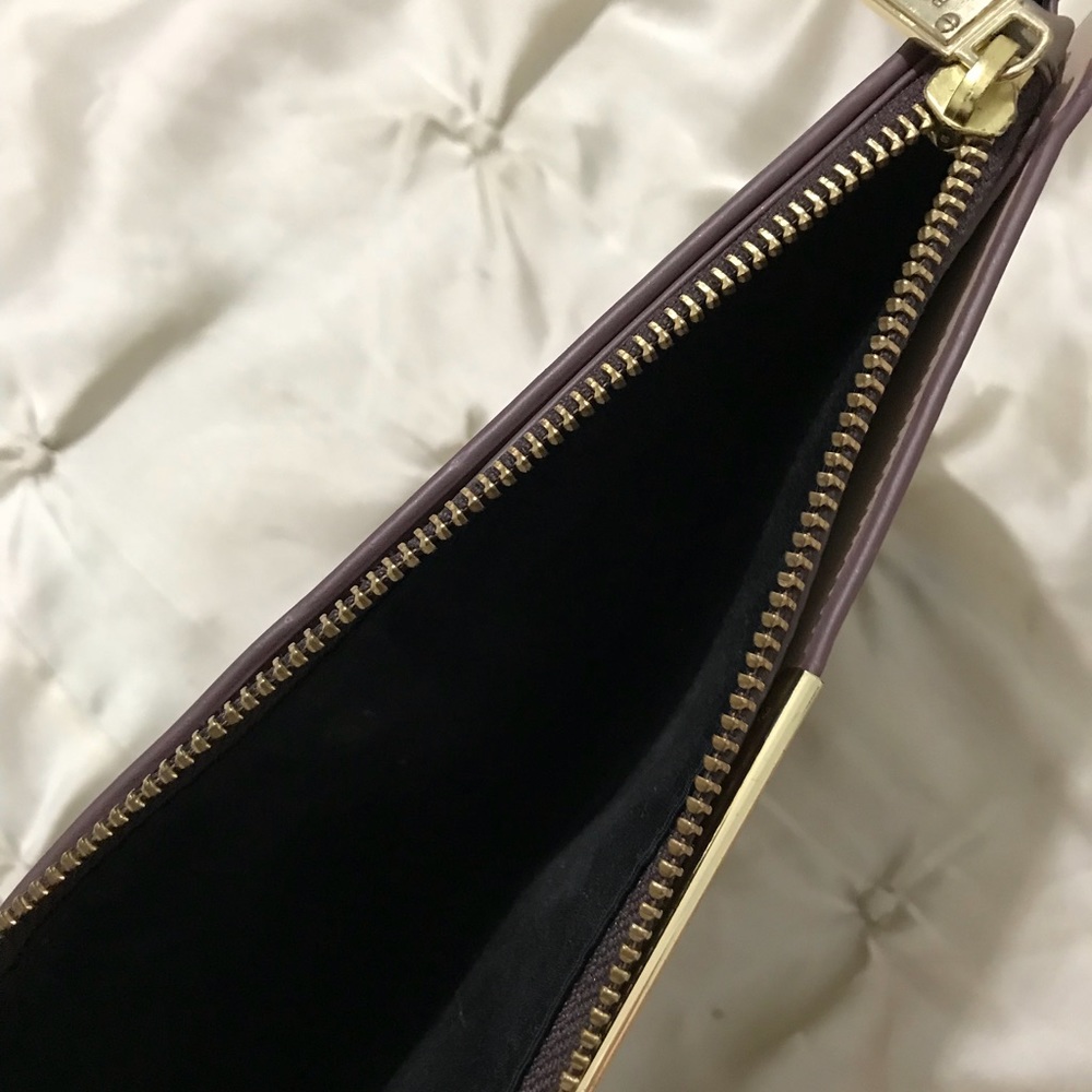 BCBGMAXAZRIA Double Layer - Faux Leather Clutch - Picture 6 of 6